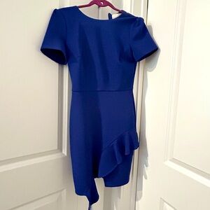 Selling Blue Charles Henry Mini Dress